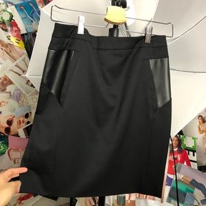 The kooples wool suit skirt, size 38,black
